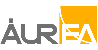 Logo ÁUREA Taller de Diseño